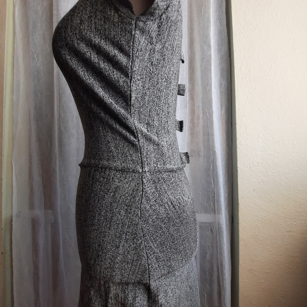 Erin Fetherston Fitted Dress Bow Detail Back XS - Picture 5 of 11